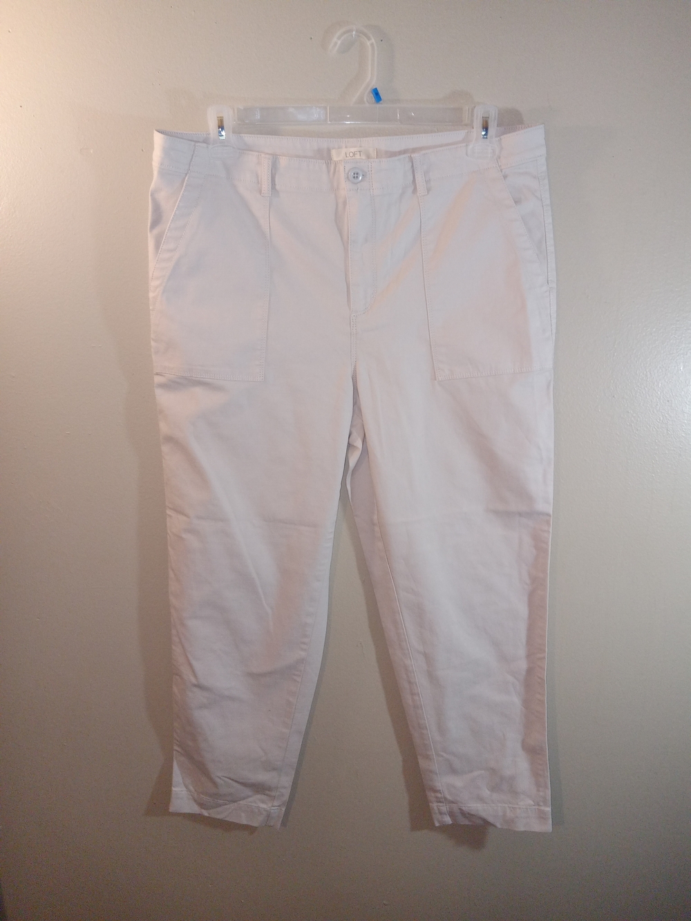 LOFT Khaki Cropped Women's Chino Pants